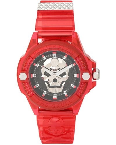 Philipp Plein Reloj de pulsera - Rojo