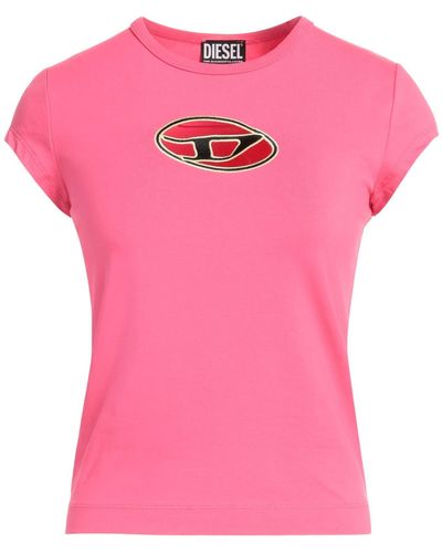DIESEL Camiseta - Rosa