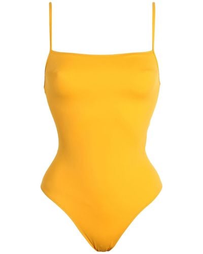 ARKET One-piece Swimsuit - Yellow
