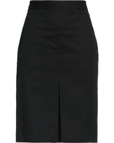 The Row Midi Skirt - Black