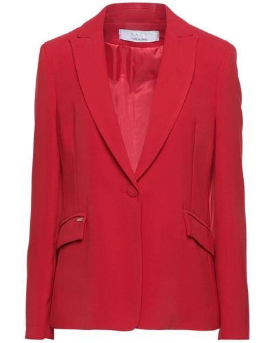 Kaos Suit Jacket - Red