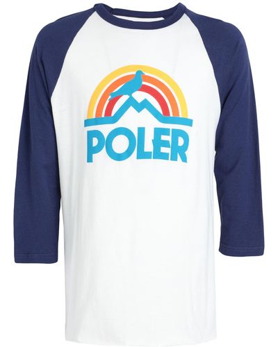 Poler T-shirt - Blue