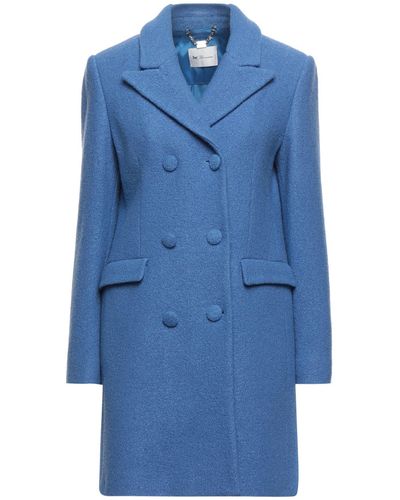 be Blumarine Coat - Blue