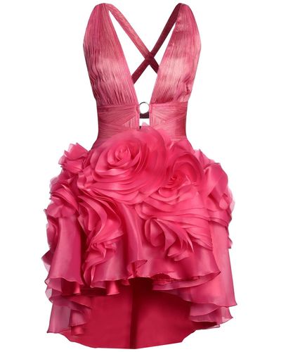 IRIS SERBAN Mini Dress - Pink