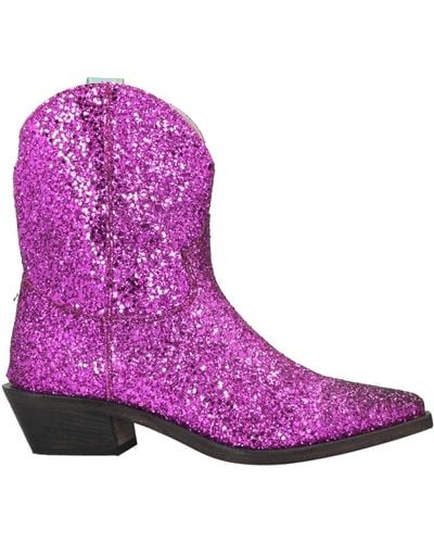 Lemarè Ankle Boots - Purple