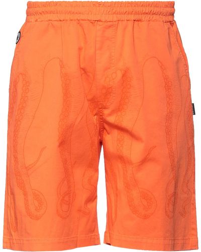 Octopus Shorts & Bermuda Shorts - Orange
