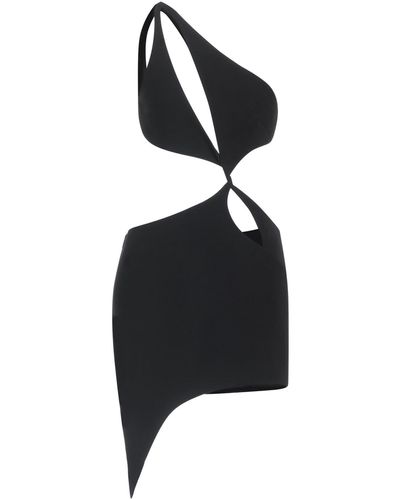 Monot Mini Dress Polyester - Black