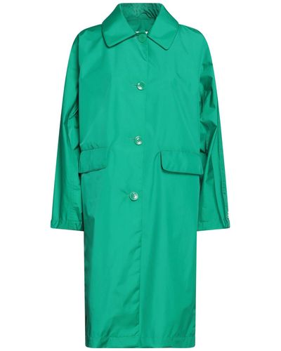Add Overcoat & Trench Coat - Green