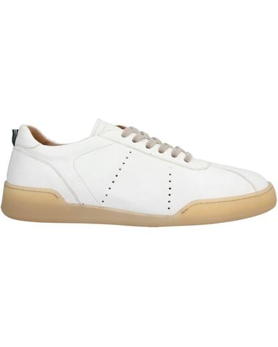 Green George Sneakers - White