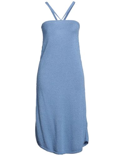 NA-KD Midi Dress - Blue