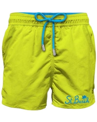 Mc2 Saint Barth Shorts E Bermuda - Giallo