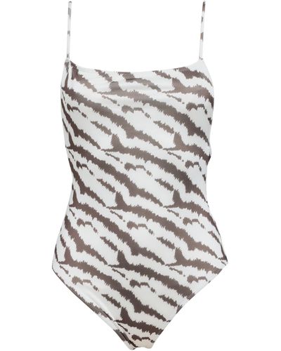OW Collection One-piece Swimsuit - White