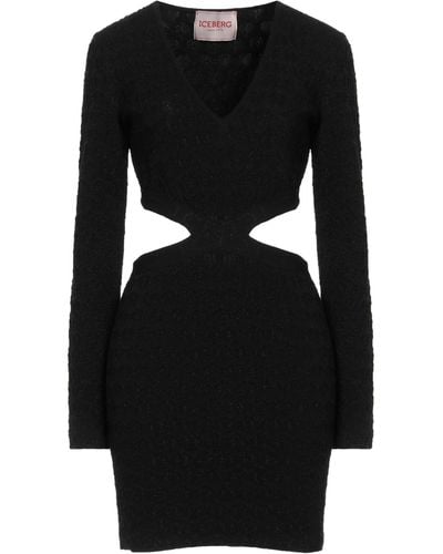 Iceberg Mini Dress - Black