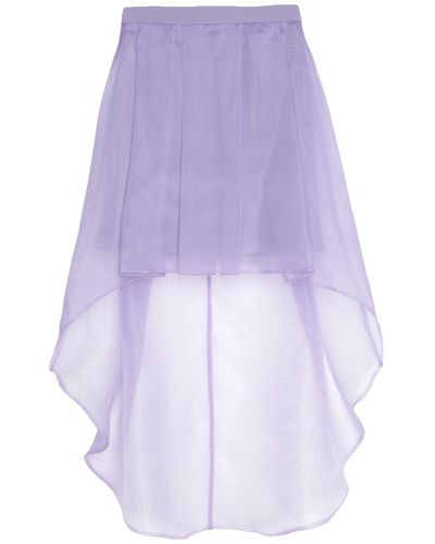 Annarita N. Midi Skirt - Purple