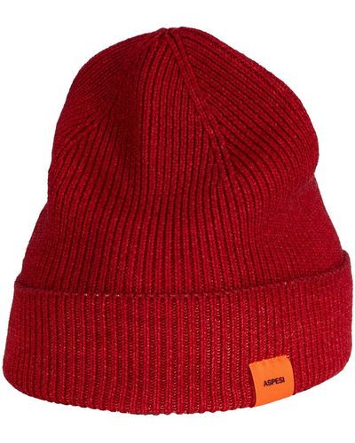 Aspesi Hat - Red