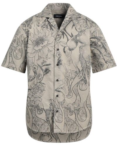 DSquared² Light Shirt Cotton - Gray