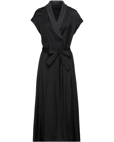 Brunello Cucinelli Midi Dress - Black
