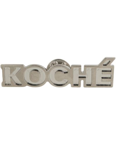 Koche Brooch - Metallic