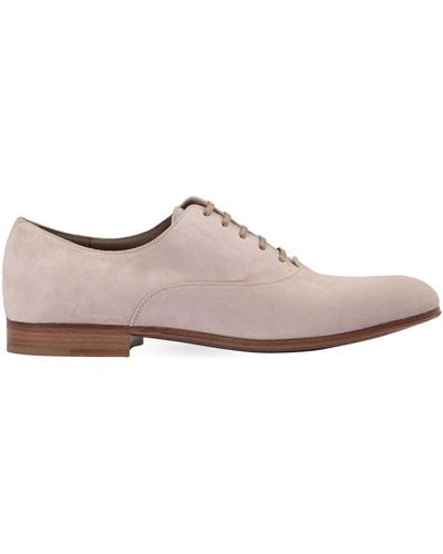 Gianvito Rossi Light Lace-Up Shoes Soft Leather - White