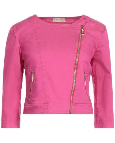 Marani Jeans Denim Outerwear - Pink