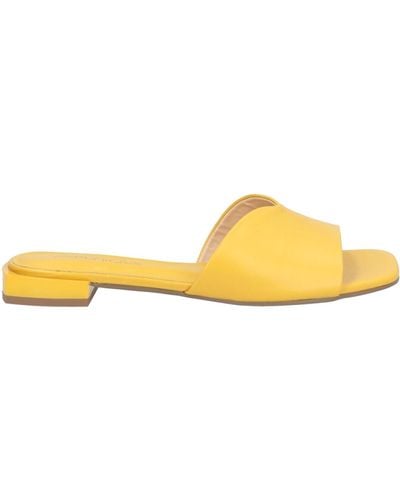 Miss Unique Sandals - Yellow