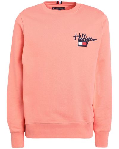 Tommy Hilfiger Sweatshirt in Pink for Men | Lyst