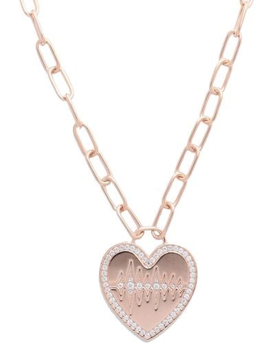 Apm Monaco Copper Necklace 925/1000 - Pink