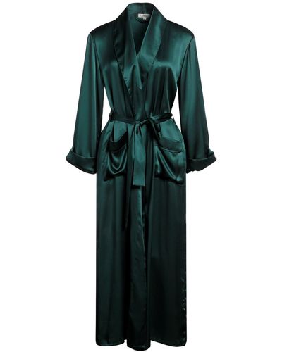 Vivis Dressing Gown Or Bathrobe - Green