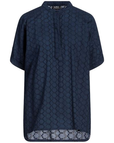 A.P.C. Top - Blau