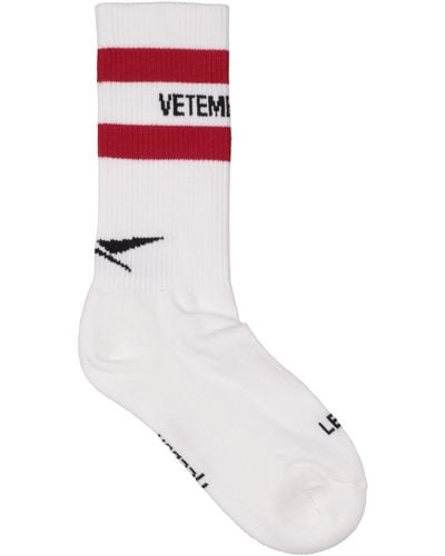 Vetements Socks & Hosiery - White