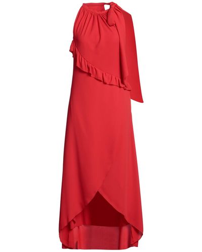Carla Montanarini Midi Dress - Red
