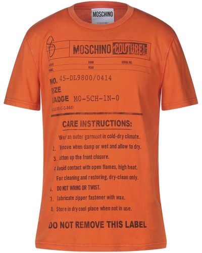 Moschino T-shirts - Orange