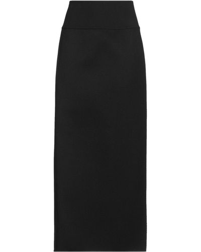 AURALEE Maxi Skirt - Black