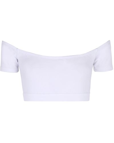 OW Collection Bikini Top - White