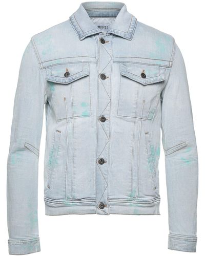 Bikkembergs Denim Outerwear - Blue