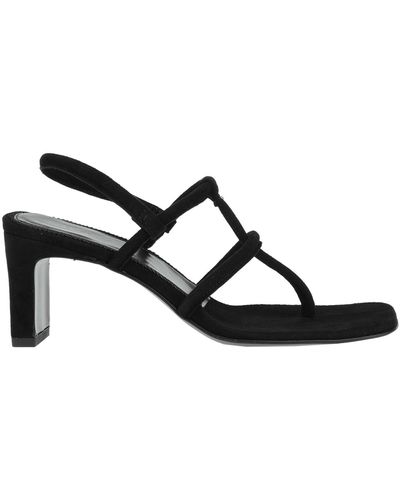 Dorateymur Toe Post Sandals - Black
