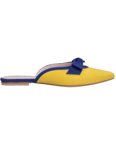 Anna Baiguera Mules & Clogs - Yellow