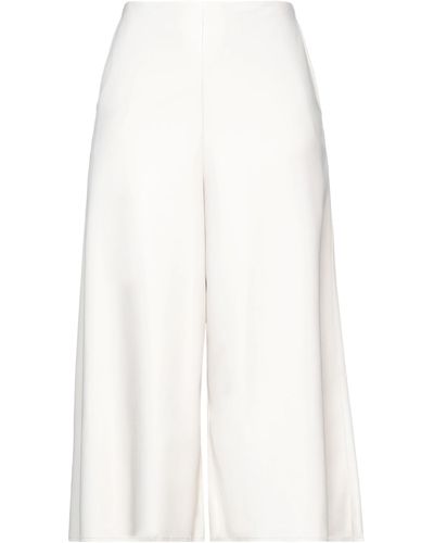 Beatrice B. Cropped Pants - White