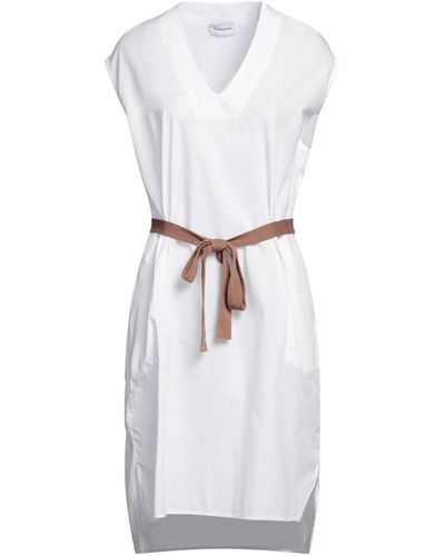 Scaglione Midi Dress - White
