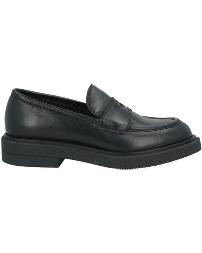 Carmens Loafers Leather - Black