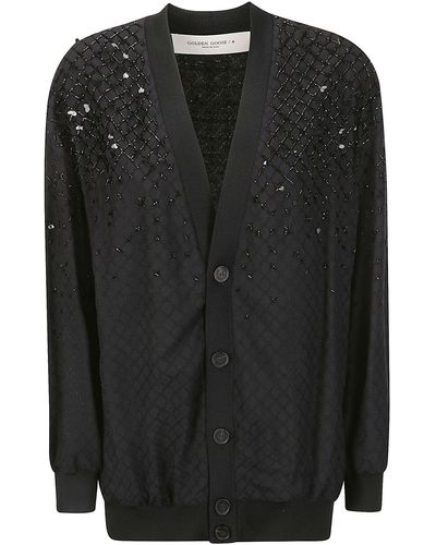 Golden Goose Strickjacke - Schwarz