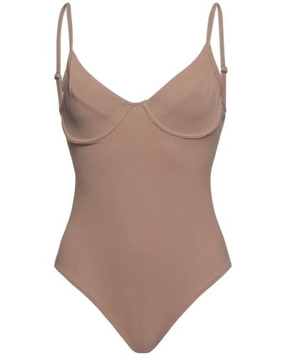 Moeva One-piece Swimsuit - Brown