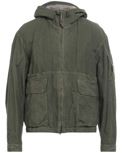 C.P. Company Overcoat & Trench Coat - Green
