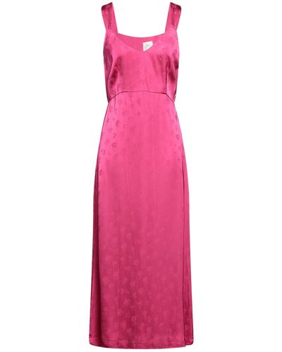 Attic And Barn Midi Dress - Pink