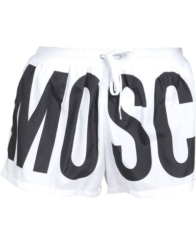 Moschino Swim Trunks - White