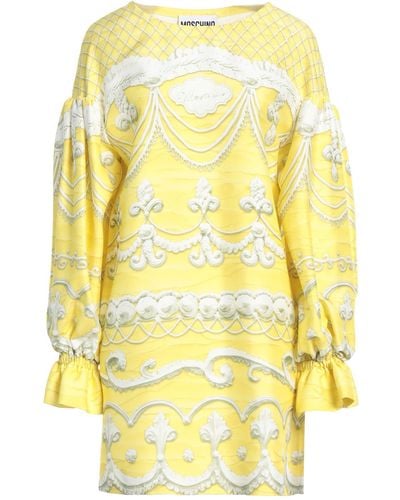 Moschino Mini Dress Viscose - Yellow