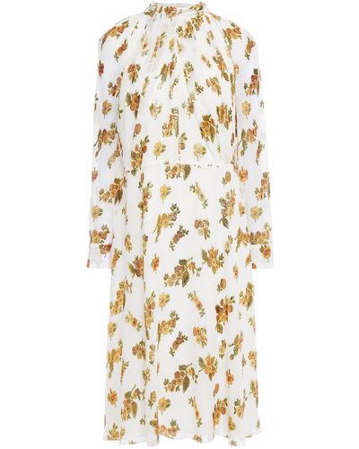 Adam Lippes Midi Dress - White