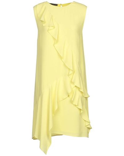 Blue Les Copains Short Dress - Yellow