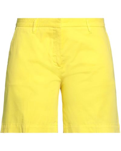 Jacob Coh?n Shorts & Bermuda Shorts Cotton, Elastane, Polyester - Yellow