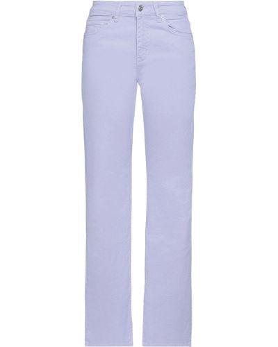 Blanche Cph Lilac Pants Organic Cotton, Elastane - Blue